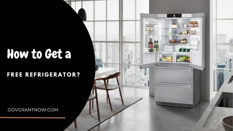 How to Get a Free Refrigerator