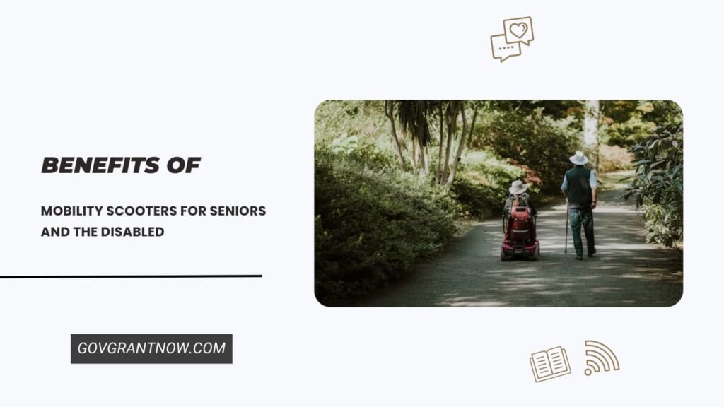 How to Get a Free Mobility Scooter? Gov Grant Now