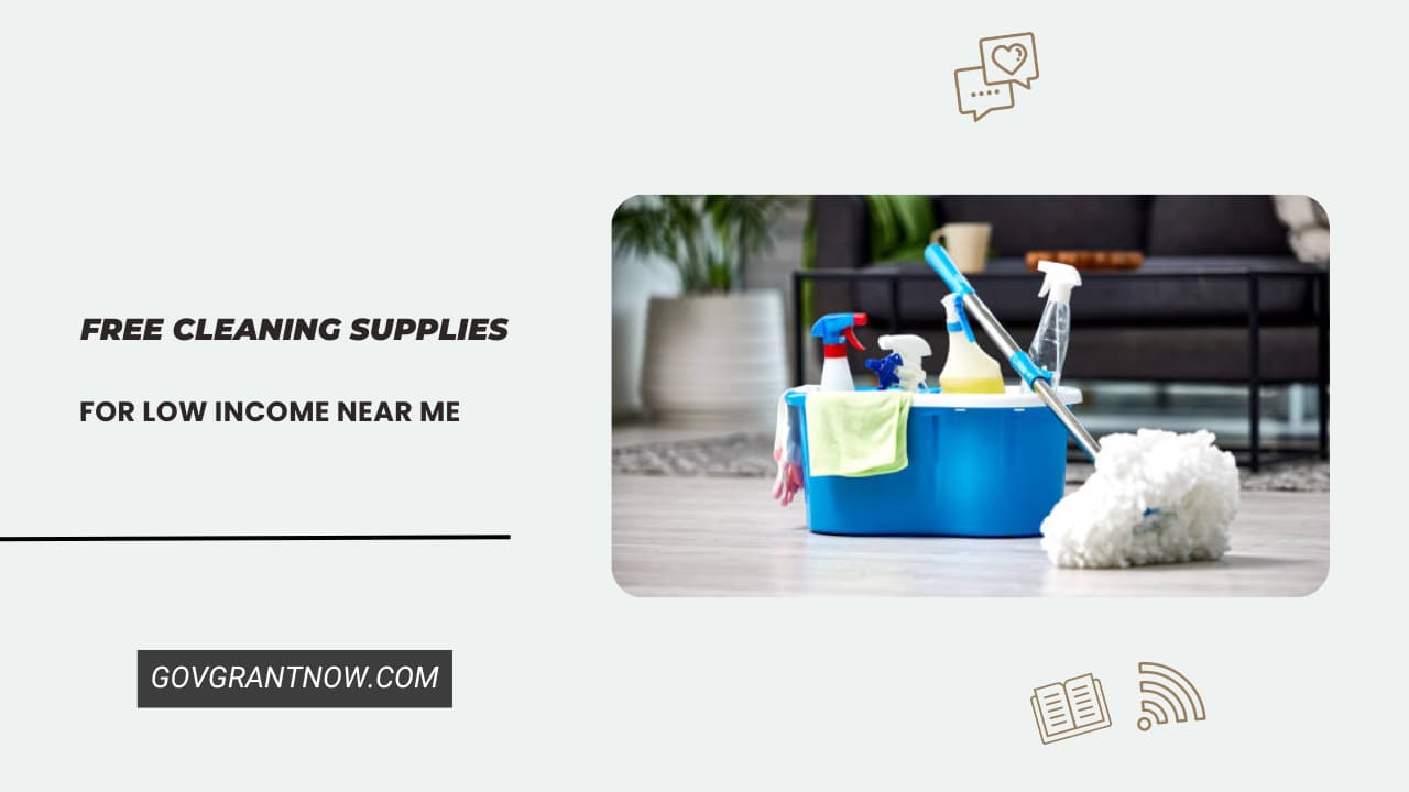 Cleaning Supplies for Low Income near Me
