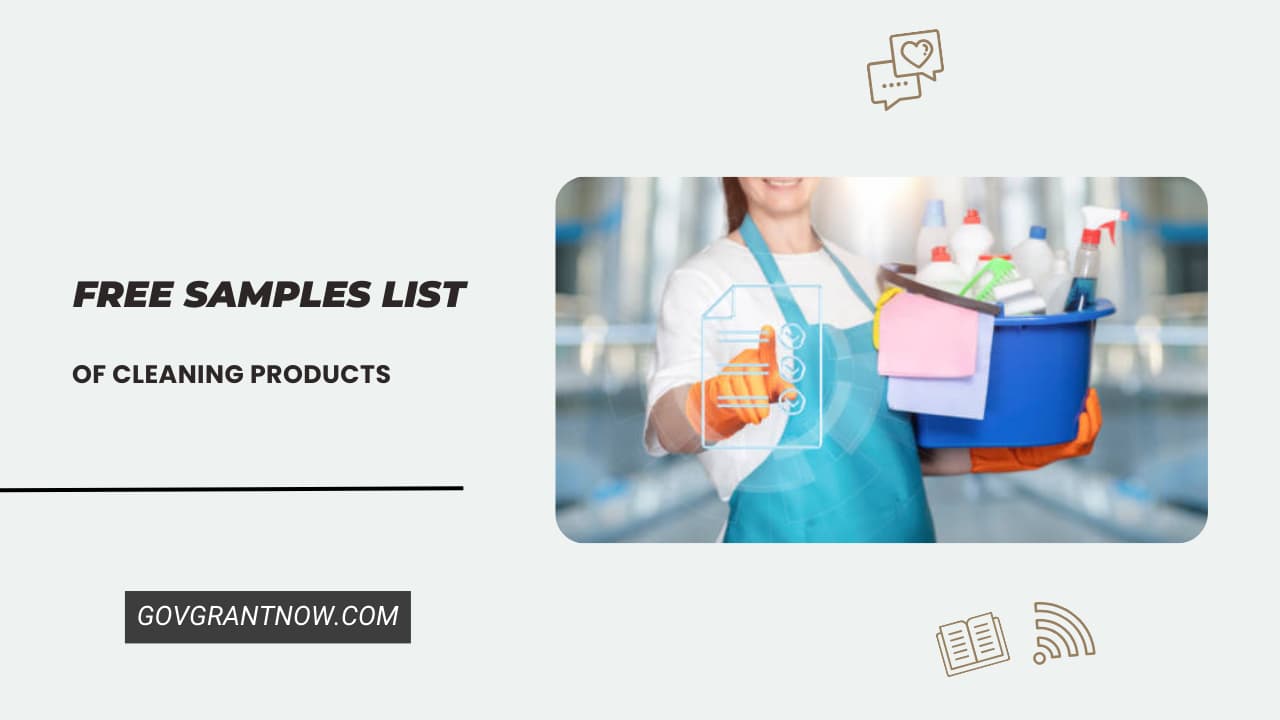 Free Samples List of Cleaning Product