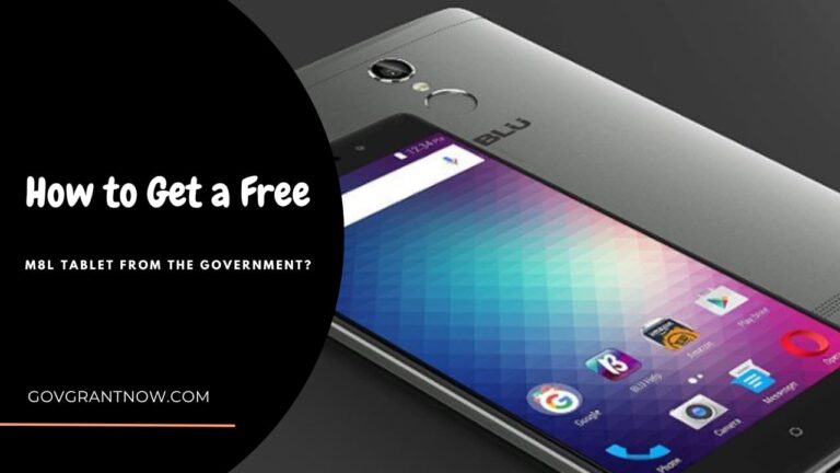 How to Get a Free M8L Tablet from the Government