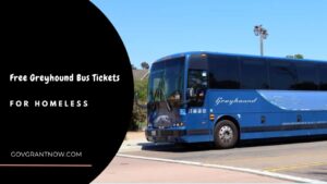 Greyhound Bus Tickets For Homeless