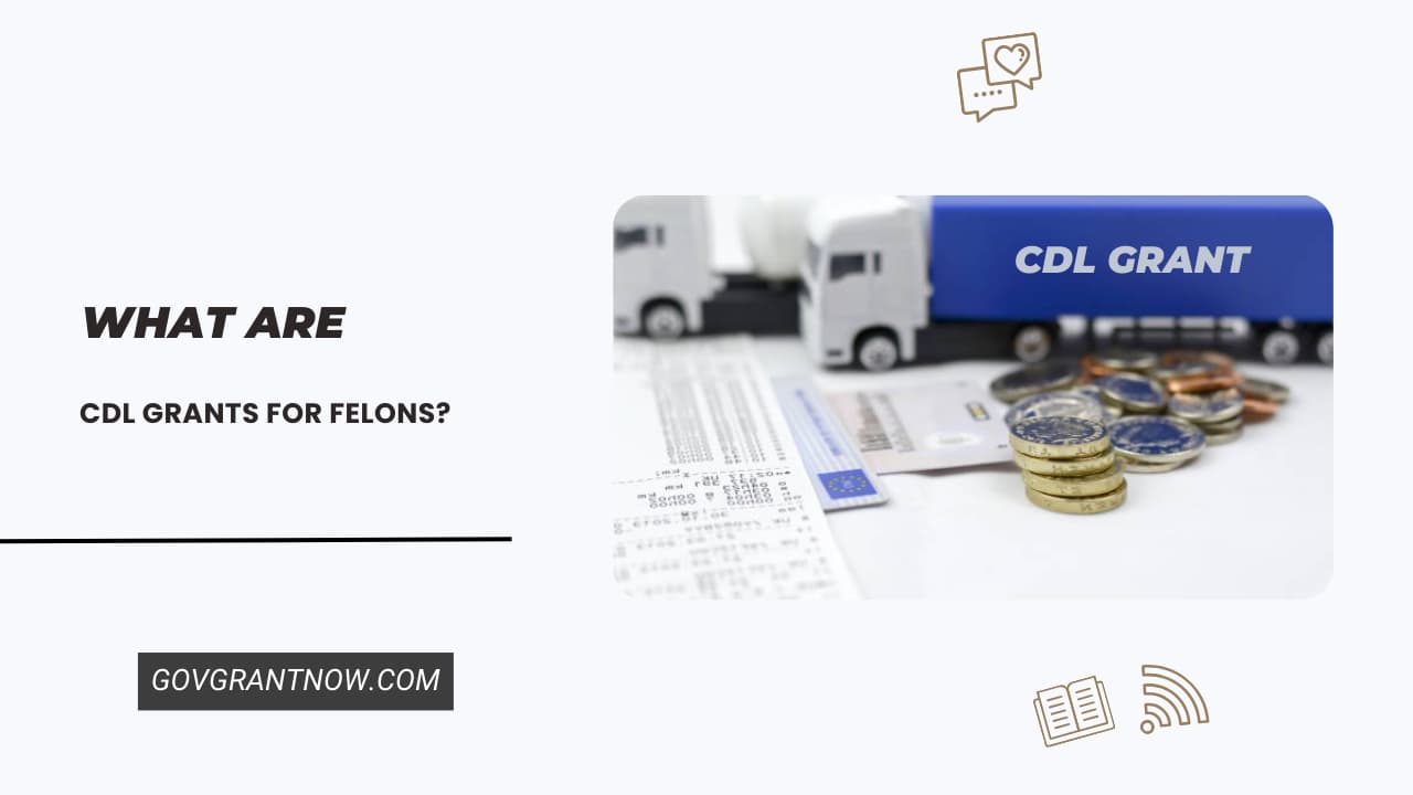 What are CDL Grants for Felons