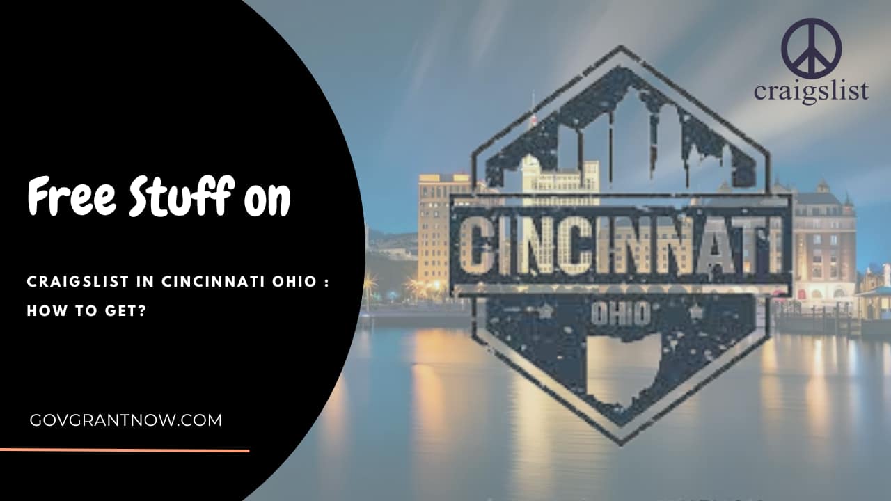 Free Stuff on Craigslist in Cincinnati Ohio