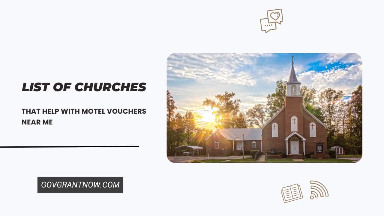 List of Churches That Help With Motel Vouchers (1)