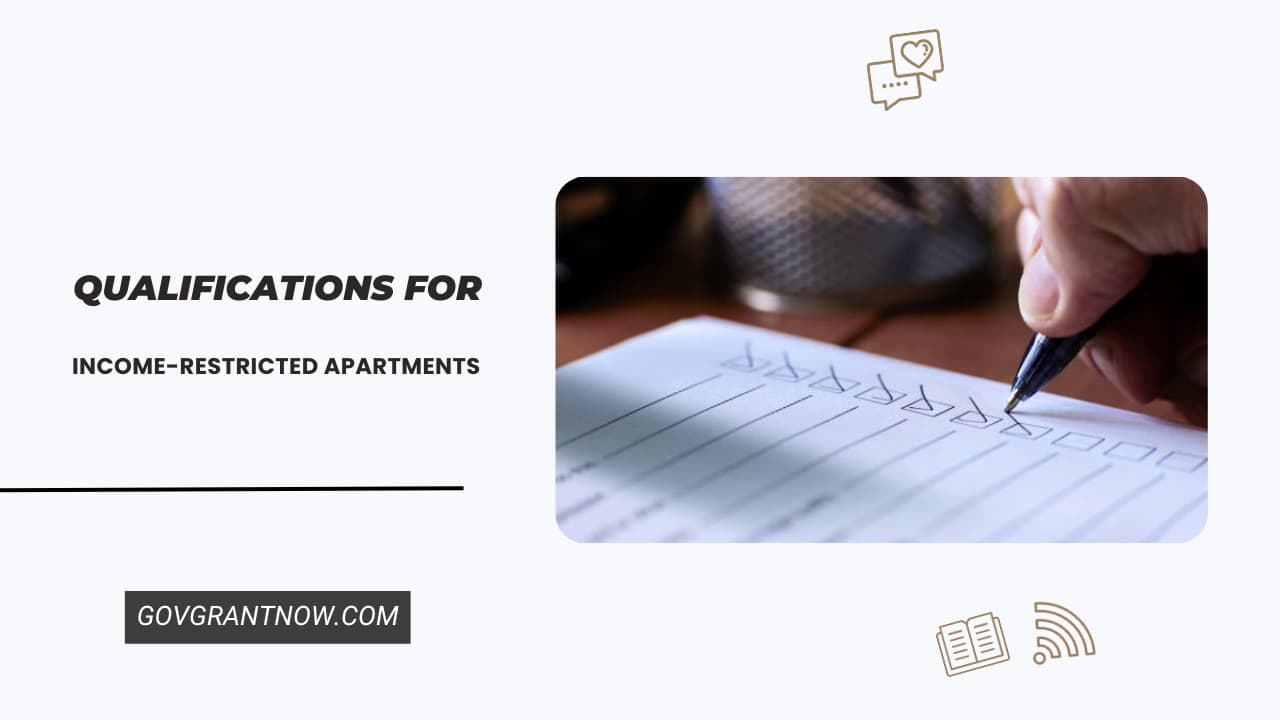 Qualifications for Income-Restricted Apartment