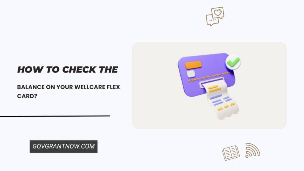 How to Check Balance on WellCare Flex Card? Gov Grant Now