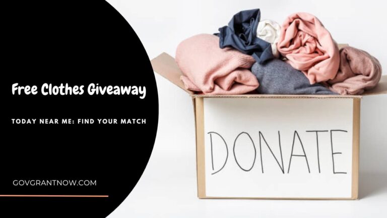 Free Clothes Giveaway Today Near Me