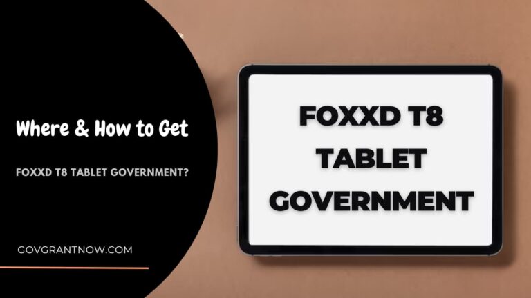 Foxxd T8 Tablet Government